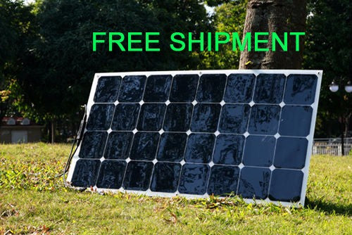 BOGUANG 100W 18V flexible efficient solar panel 12V cell module system caravan camper solar CA RU AU warehouse Free shipping - Flexible Solar Panel